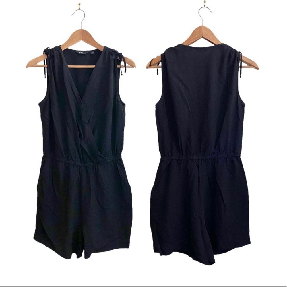 Black Summer Romper
